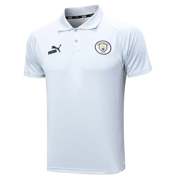 Polo Manchester City 2023-2024 Blanco